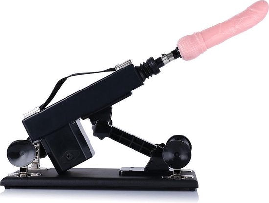 Auxfun® Basic Sex Machine Package Zorro With Dildo and many extras