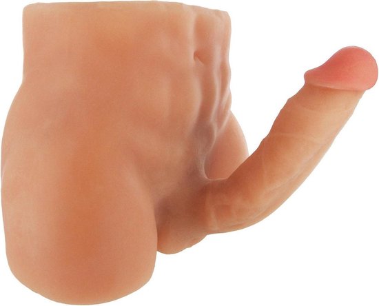 3D Onderlichaam met Grote Dikke Penis en Strakke Kont