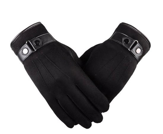Faas Commerce Luxe Handschoen Met Smarttoucher - Zwart