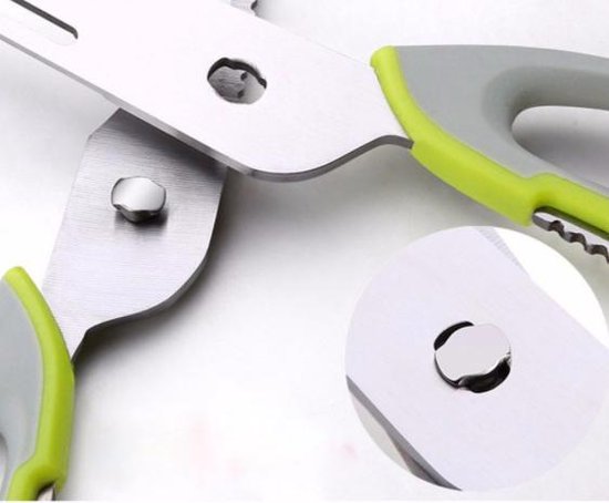 Multifunctional scissors - 7 in 1 - Kitchen scissors -