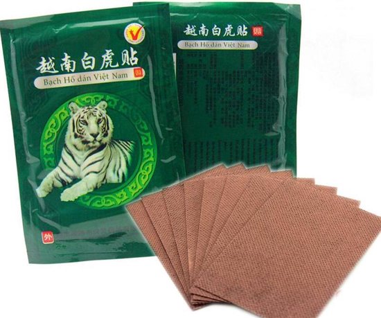 Tiger Balm Pads Warmtepleisters - 8 stuks TEKST