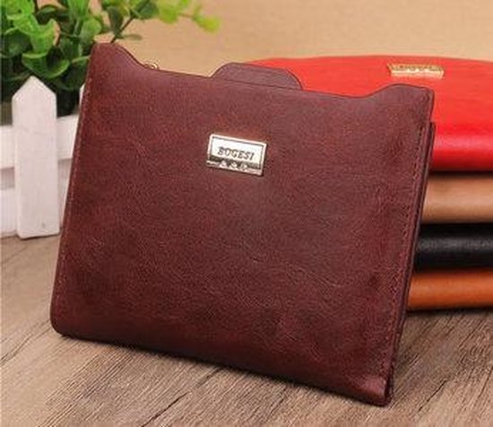 Wallet Ladies Removable Compartment Brown
