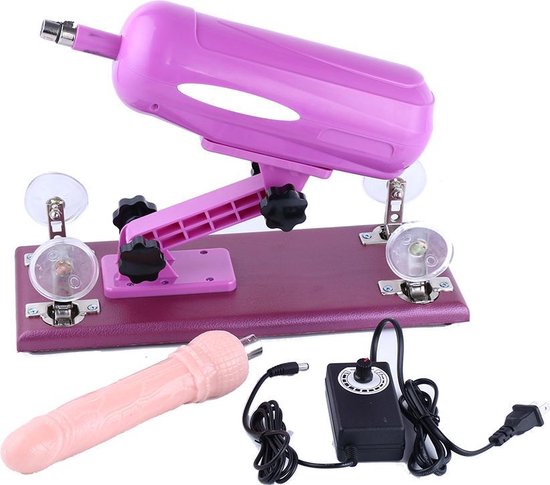 Auxfun® BASIC Seks Machine Pakket Morado Sex Vele Extra's Sexmachine