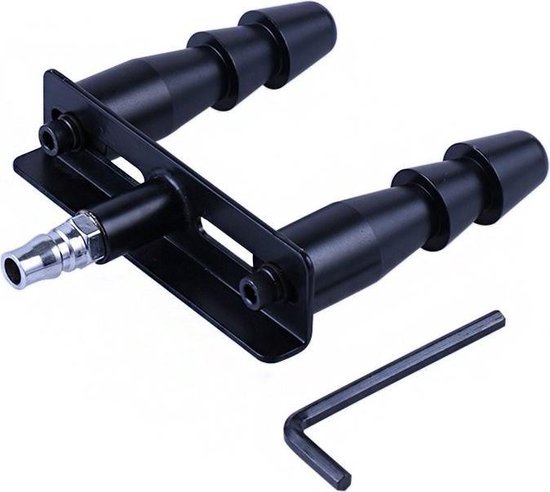 Vac-U-Lock Adapter Dubbel - Hismith - Vaginaal en Anaal - Geschikt voor Doc Johnson - Dubbel genot!