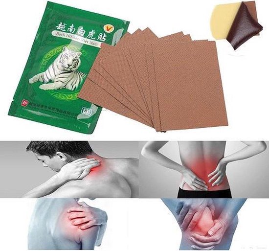 Tiger Balm Pads Heat Plasters - 8 pieces TEXT