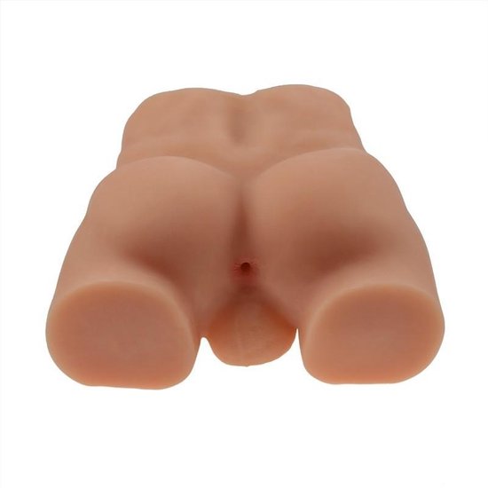 3D Onderlichaam met Grote Dikke Penis en Strakke Kont