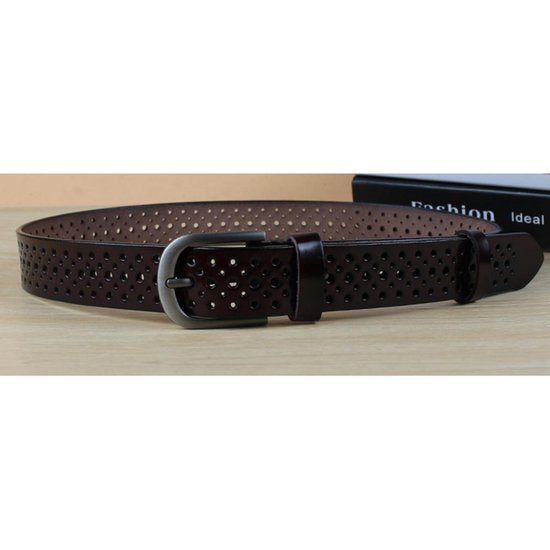 Leather Belt Fashion Package Brownie Watch Belt Jewelry Wallet