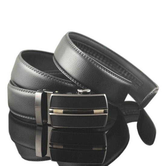 Men's belt with automatic buckle Chic Easy to customize No need for holes!