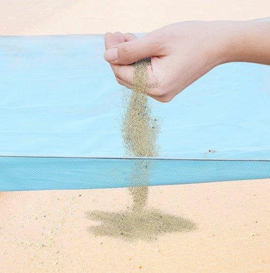 Sand-free Beach Towel XXL Format - 2x2 meters - Green