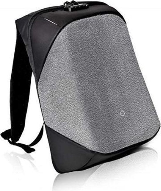 ClickPack Pro Anti Theft Backpack + Power Bank | Anti Theft Backpack | Korin design| USB port | RFID Cases | Kevlar anti-cut material | Unique TSA cable lock| Removable toilet bag | Electronics bag | Rain cover | RFID Sleeve | ! 15.6 INCH LAPTOP TEXT