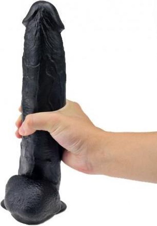 Mega Dildo met zuignap Blackzilla 30 cm