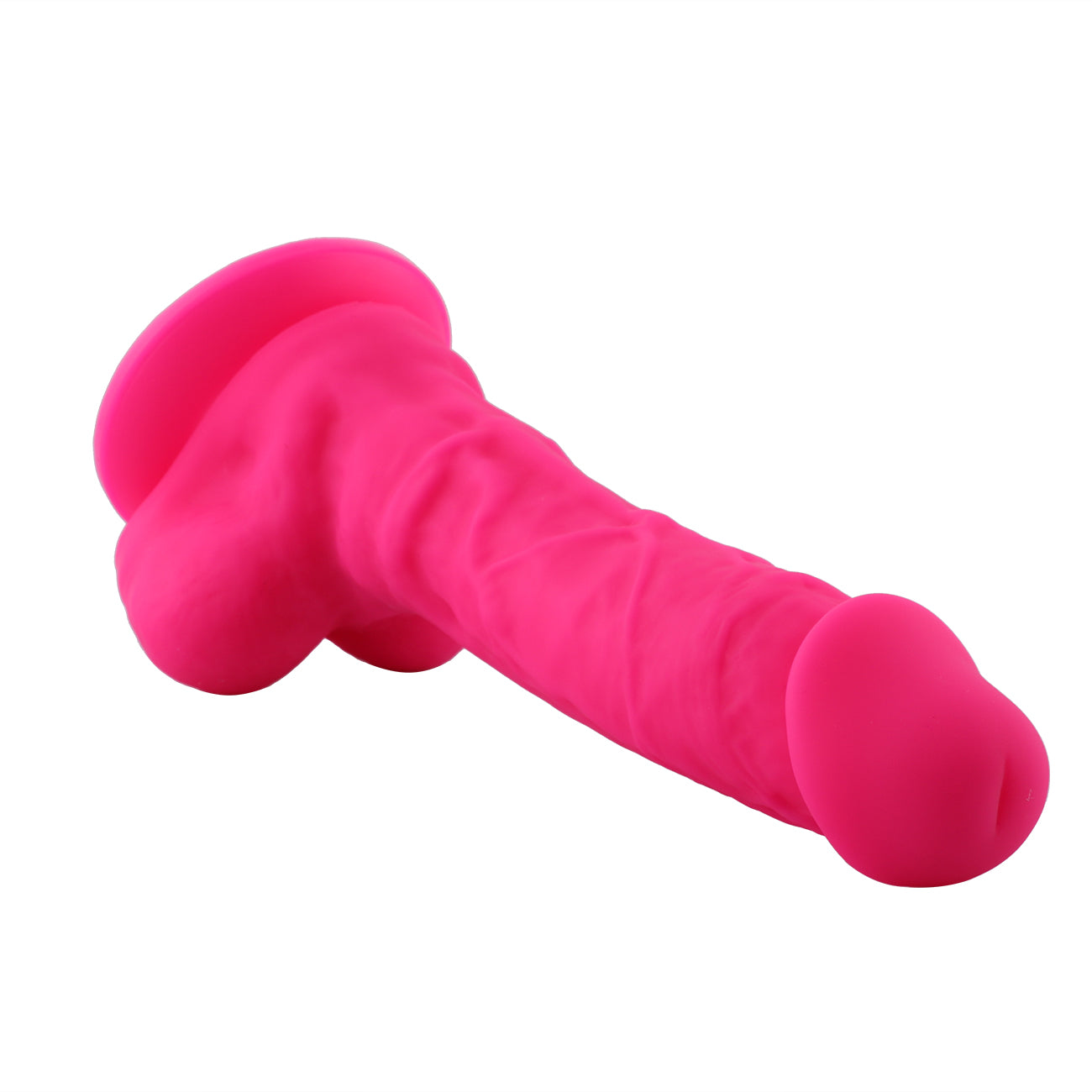 Hismith Premium - 23cm Long Silicone Dildo with Quick Air Connector - Pink