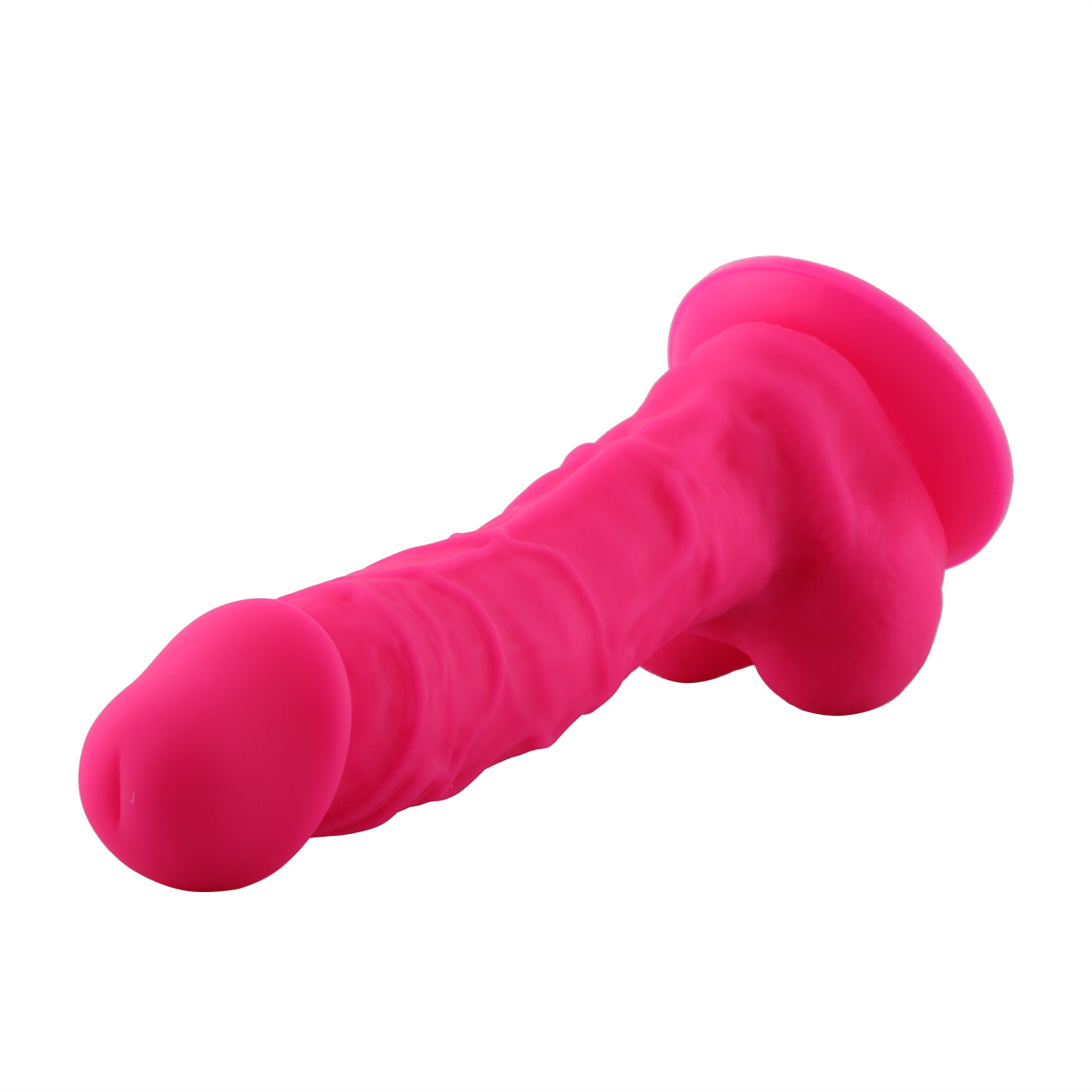 Hismith Premium - 23cm Long Silicone Dildo with Quick Air Connector - Pink