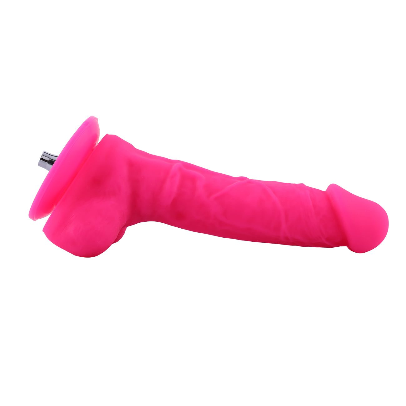 Hismith Premium - 23cm Long Silicone Dildo with Quick Air Connector - Pink