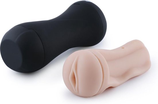 Pocket Pussy Masturbator, met vibratie en kreungeluiden!