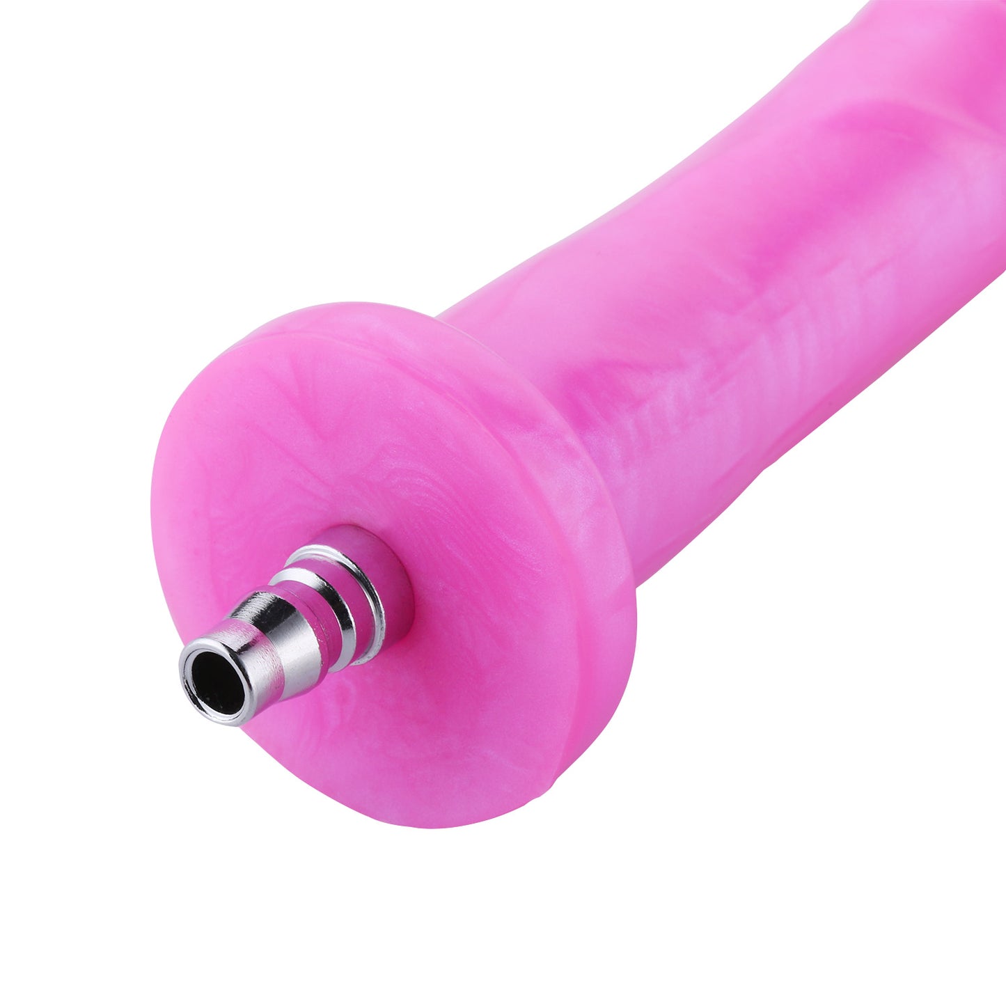 Hismith Premium Anale Medisch Siliconen Dildo Roze met Quick Air Connector