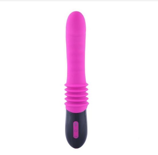 Thrusting Vibrator - G-Spot Vibrator - Vibrator - Handheld sex machine - 2 in 1! Double the pleasure - See video
