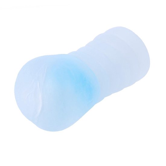 Pocket Pussy Silicone Blue Double layered
