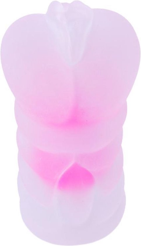 Pocket Pussy Silicone Masturbator Roze