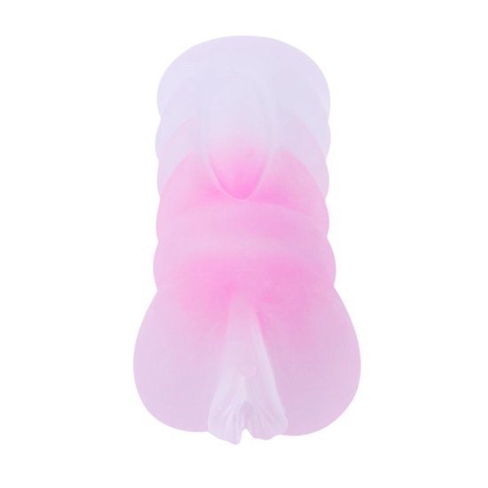 Pocket Pussy Silicone Masturbator Roze