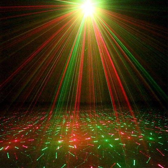 Laser Projector - Decorative Laser Projector - Outdoor - 4 positions - 2 colours