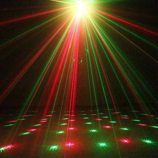 Laser Projector - Decorative Laser Projector - Outdoor - 4 positions - 2 colours