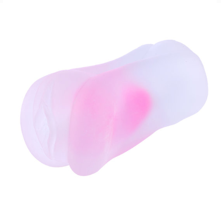 Pocket Pussy Internal Cock Transparent Pink
