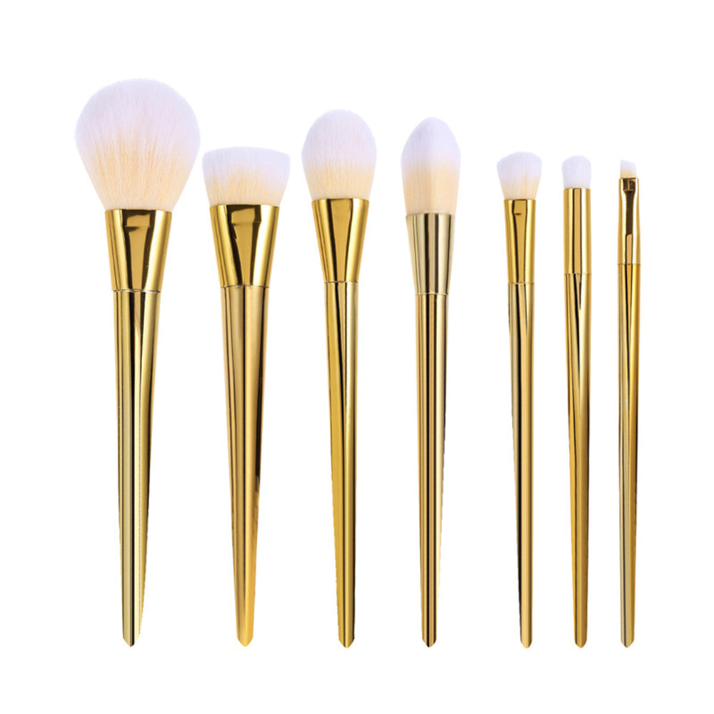 Make Up Brush set 7 pcs GOLD 