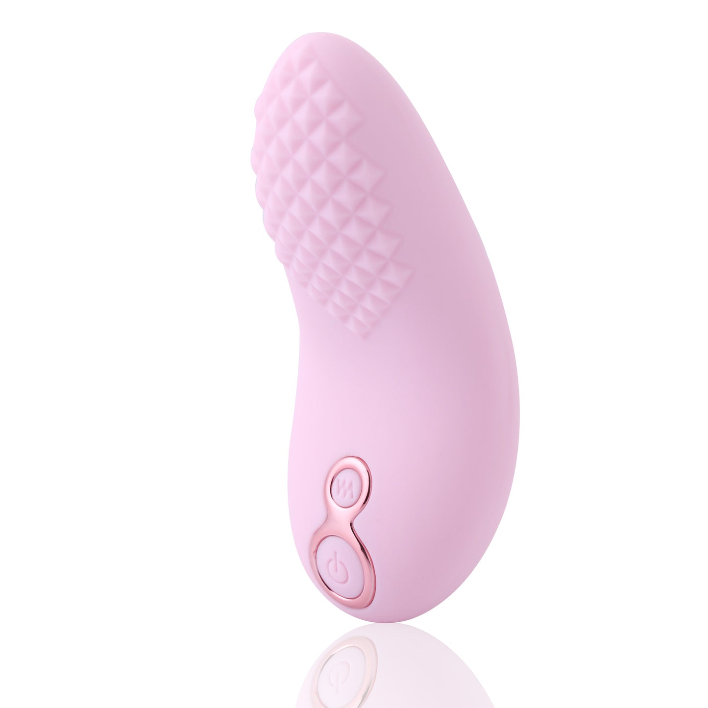 Tongue-shaped Vibrator with 9 positions USB rechargeable