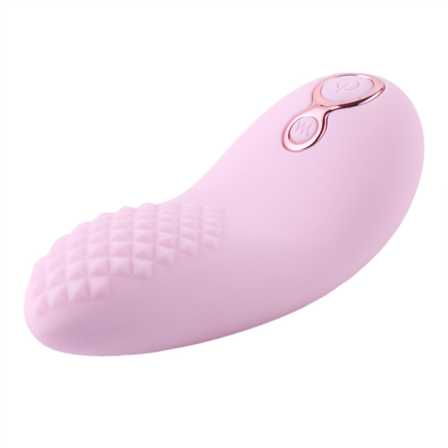 Tongue-shaped Vibrator with 9 positions USB rechargeable