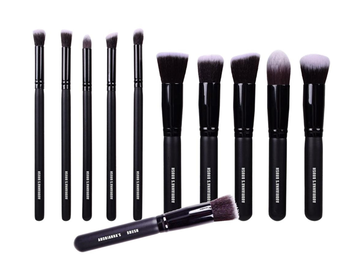 Make-up Brushes Set - 10 Pieces - Brush - Audrianna's Brush