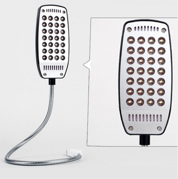 Flexibele USB LED LAMP met 28 LED'S zwart