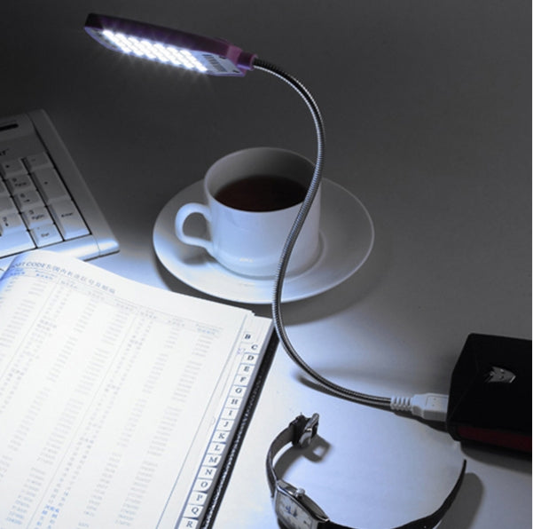 Flexibele USB LED LAMP met 28 LED'S wit