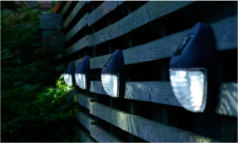 Grundig Solar Wall lamp - Day &amp; Night Sensor - Outdoor lighting Garden lighting BLACK