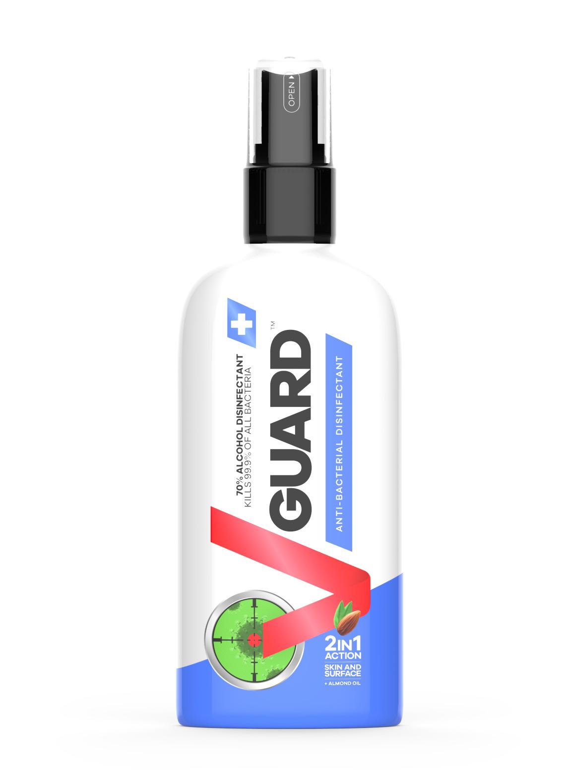 VGuard 100ml | 99.9% Disinfection Spray