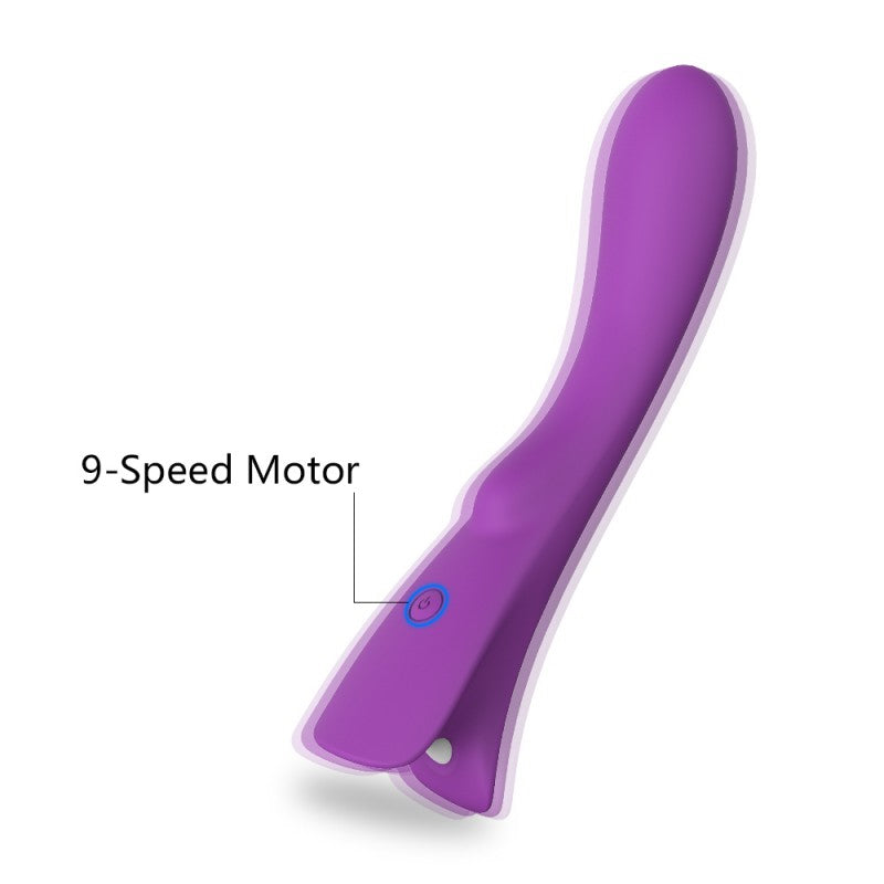 G-Spot en Clitoris Stimulator - 9 standen - Paars