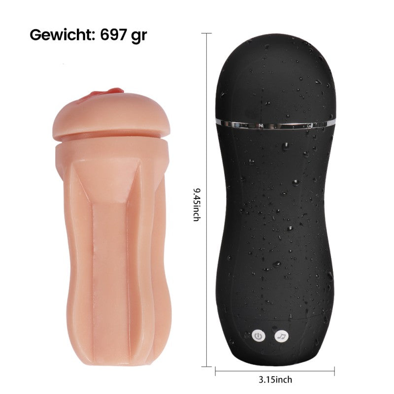 Hismith Masturbator Cup voor mannen + Audio