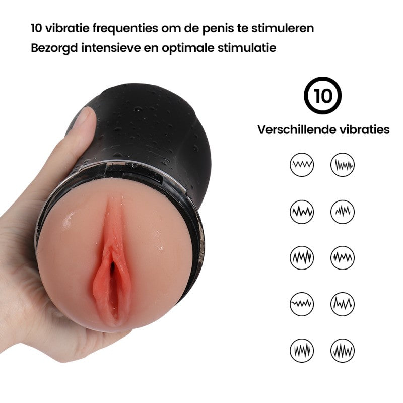 Hismith Masturbator Cup voor mannen + Audio