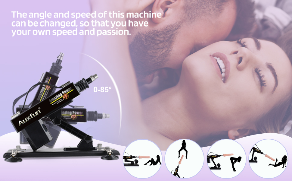 Auxfun® BASIC Seksmachine Pakket Janus Sex machine - Met vele Extra`s!