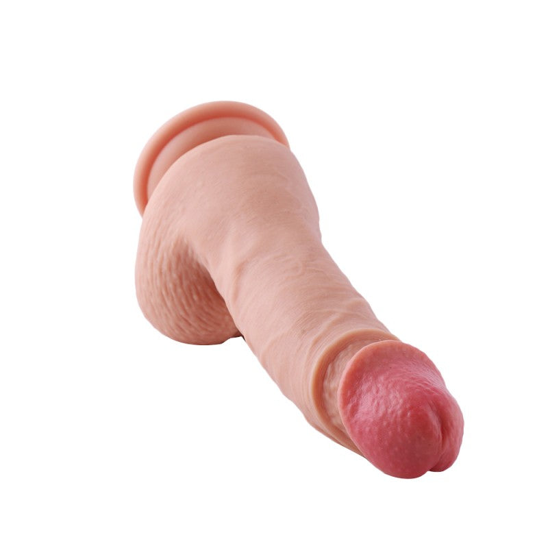 Realistische Zuignap Dildo 20 CM Dik en Flexibel Softskin