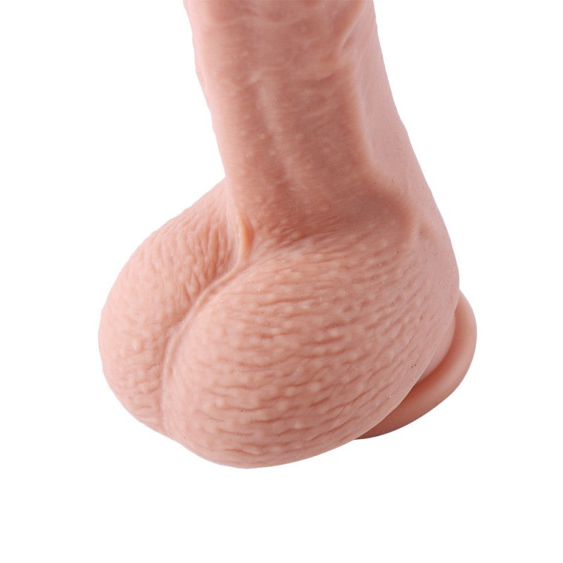 Realistische Zuignap Dildo 20 CM Dik en Flexibel Softskin