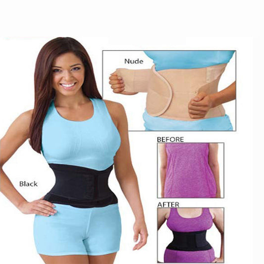 Slimming Belt Waist Trainer BLACK S-M