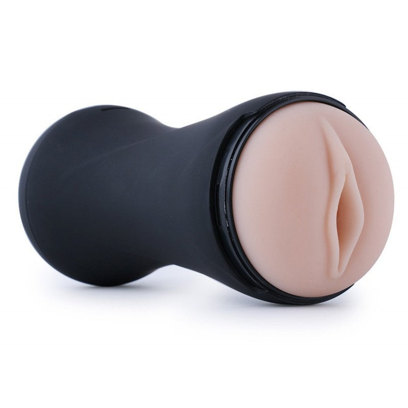 Pocket Pussy for the Quick Air Connector Sex Machines Artificial Vagina with Vibration! Black