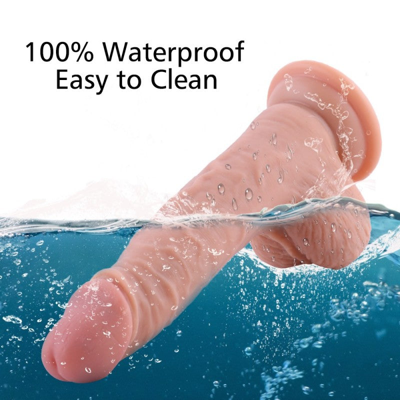 Suction Cup Dildo Hismith Double layered PVC Silicone